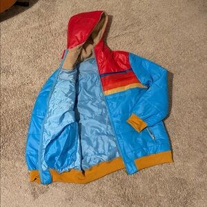 Vibrant Jacket with Hood